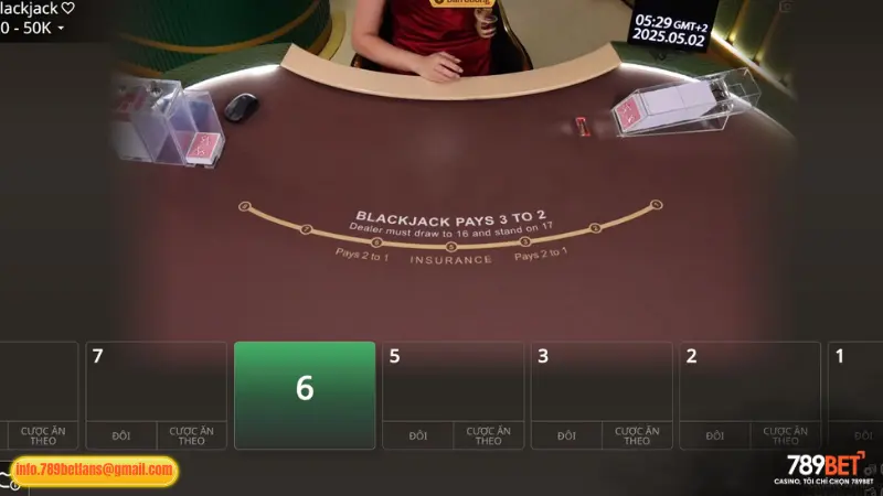 Cách Chơi Blackjack 789BET Chuẩn Xác, Thắng Lớn Ngay Ván Đầu 3 Các bước cá cược Blackjack 789BET