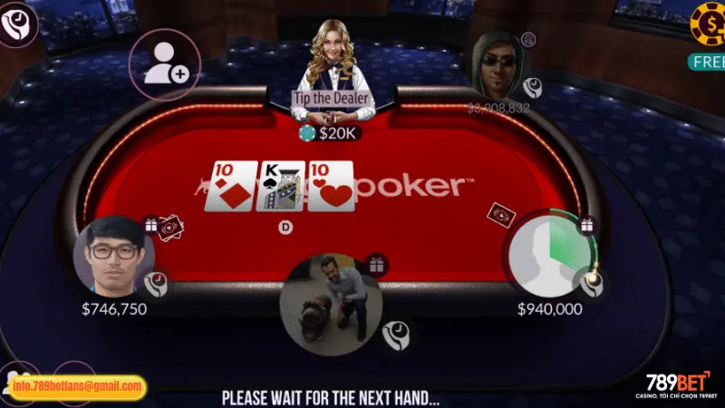 Poker 789BET: Đấu Trí Đỉnh Cao, Thắng Lớn Mỗi Ngày 3 Hướng dẫn cách chơi Poker tại nhà cái 789BET