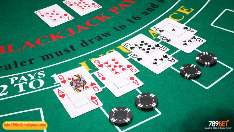 Cách Chơi Blackjack 789BET Chuẩn Xác, Thắng Lớn Ngay Ván Đầu 2 Luật chơi Blackjack