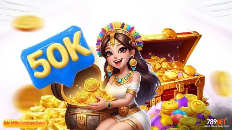 Khuyến Mãi 789BET: Chớp Ngay Cơ Hội Cập Bến Mỗi Tuần! 3 Vé cược may mắn khi chơi Nổ hũ với thưởng lên 50.000K